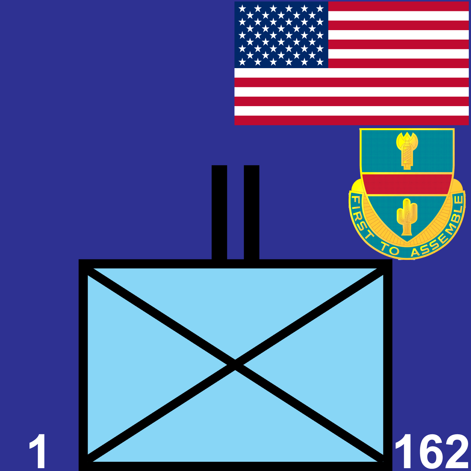1st Battalion, 162nd Infantry Regiment icon